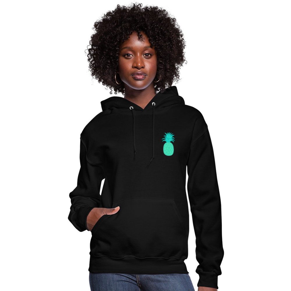 Teal Classic Mascot & Back - black