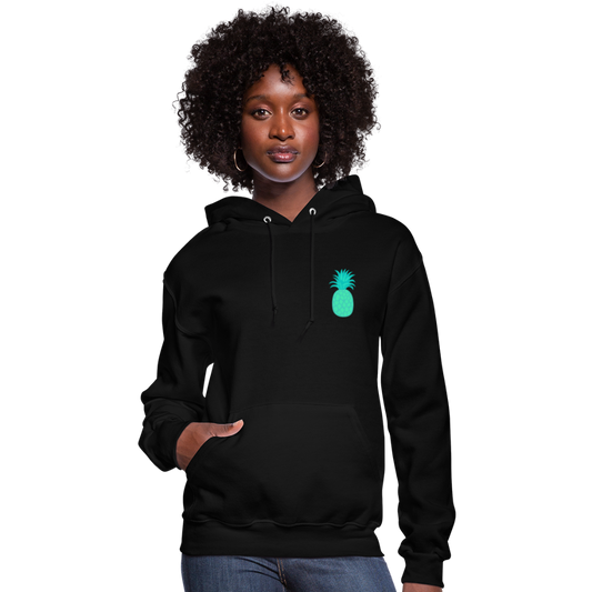 Teal Classic Mascot & Back - black