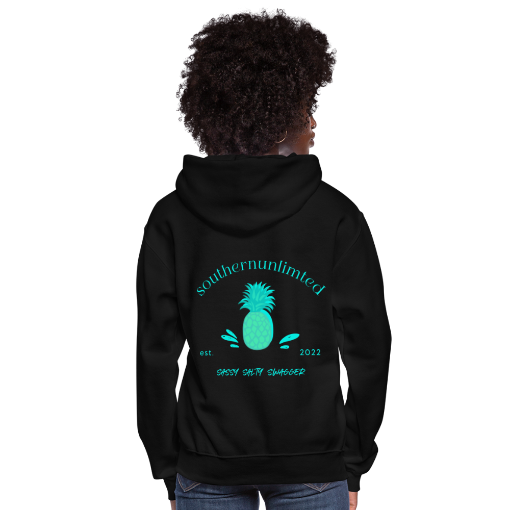 Teal Classic Mascot & Back - black